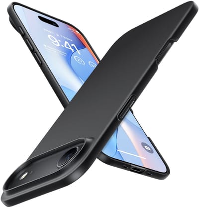 TORRAS Slim Fit Mag - Hoesje Geschikt voor Apple iPhone Air - Back Cover Compatibel met MagSafe - Zwart