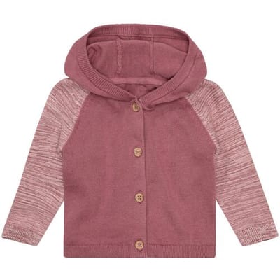 LUPILU Gebreid baby vest (Roze, 62/68)