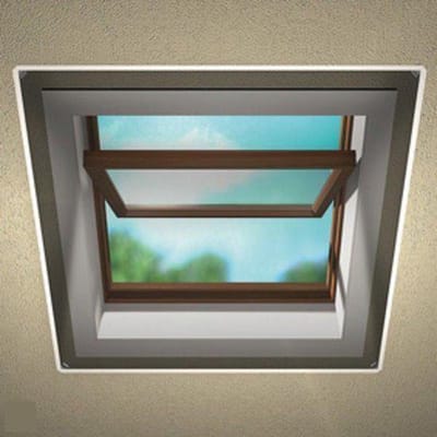 Easy-2-fit Dakraam Insecten hor - 120 x 140 cm - Wit-hor-raamhor