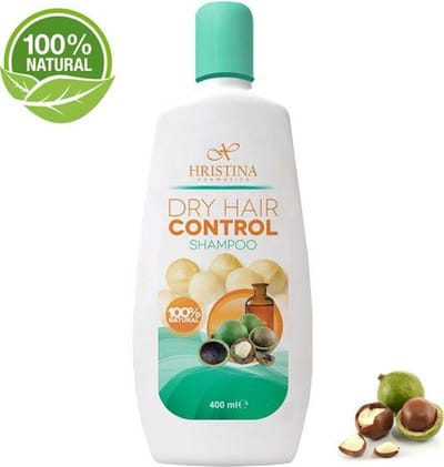 Shampoo Jojoba&Macadamia - Voor Droog En Beschadigd Haar 100%Bio - 400ml