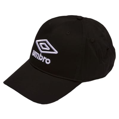 Umbro Logokap (Zwart/Wit)