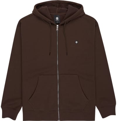 Element Icon Rain Sweatshirt Met Rits Bruin M Man