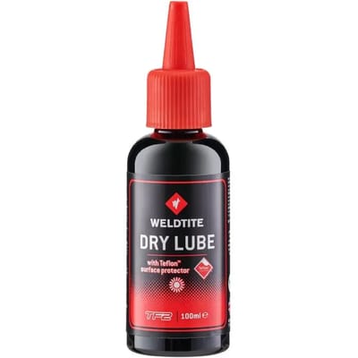 Teflon fietssmeermiddel voor droge omstandigheden Weldtite TF2 dry lube