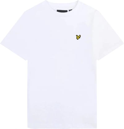 Lyle & Scott Jongens Katoenen T-shirt - Wit