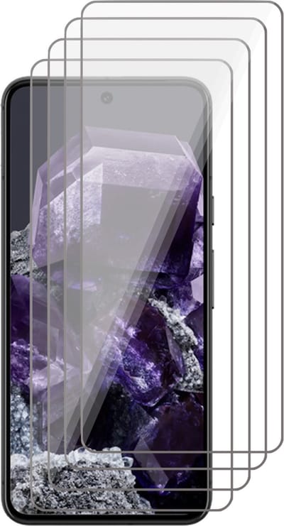 Screenprotector geschikt voor Google Pixel 8 - 4x Glas Screen Protector