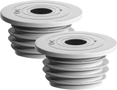 Afvoerstop - Buisplug - Geur blokkeren - Waterdicht ontwerp - 60-65mm binnendiameter - Grijs