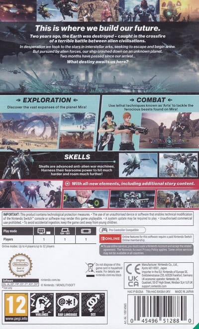 Xenoblade Chronicles X: Definitive Edition - Nintendo Switch - RPG