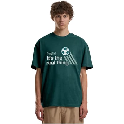 T-shirt Merchcode Coca Cola The Real Thing Football