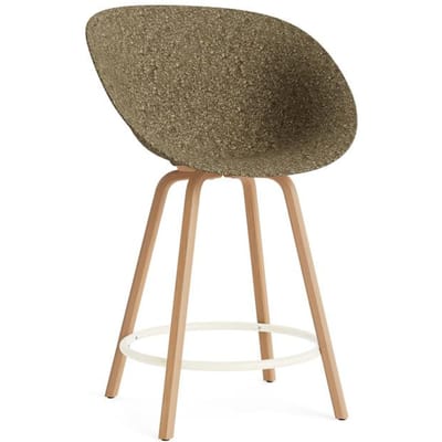 Normann Copenhagen Mat Bar fauteuil - Zeewier - NormannCopenhagenFootrestCream - 65 cm