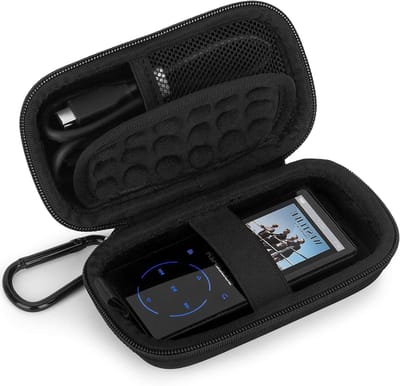 Hard Case en Opbergtas voor MP3 en MP4 Spelers, Geschikt voor 1.8 en 2.4 Inch Schermen, Bescherming en Draagbaarheid