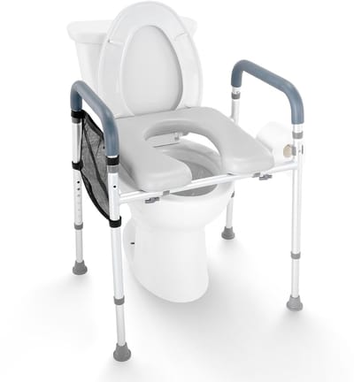 White-Label® Toiletverhoger met Armleuning - Toiletstoel - Volwassenen