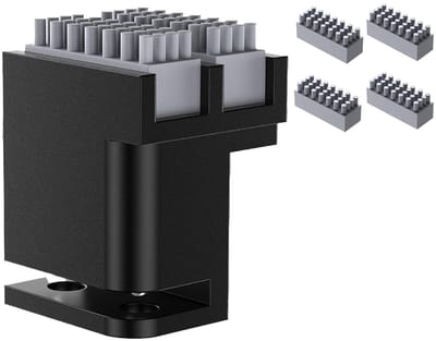 Siliconen mondborstels en reinigingsgereedschap voor 3D-printers, geschikt voor P1P, P1S, X1C en X1E, eenvoudig te gebruiken en effectief in onderhoud
