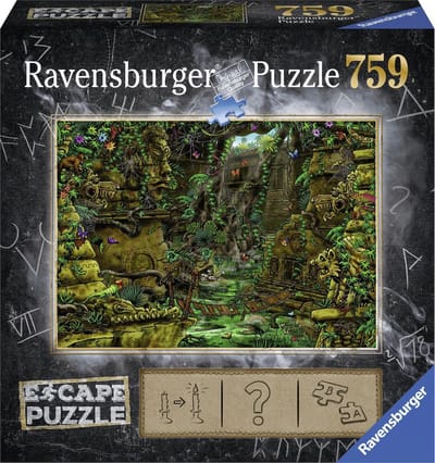 Puzzel 759 stukjes ontsnappen tempel angkor wat Ravensburger
