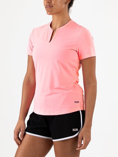 Sjeng Sports SHAE - Maat: S Cotton Candy - Tennis Top Vrouwen - Sporttop - single jersey