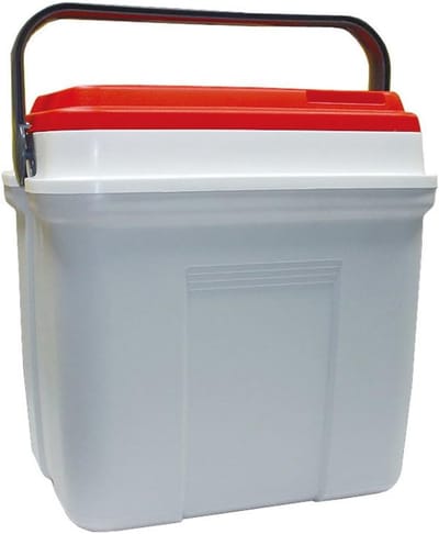 Draagbare Koelbox - Mobiele Koeler - Dranken Koel Houden - Robuust en Praktisch - 39 x 39 x 28.5 cm