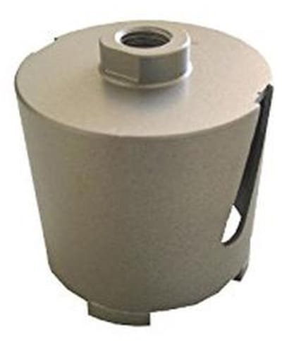 Beton Boorkroon - Diamant Kroon - Gaten Boren - Gesoldeerd Diamant - 82 mm - Zilver