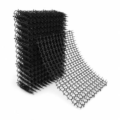 Kattenverjager afweermatten - 40 x 33 cm - Kunststof - Zwart - 10 Stuks