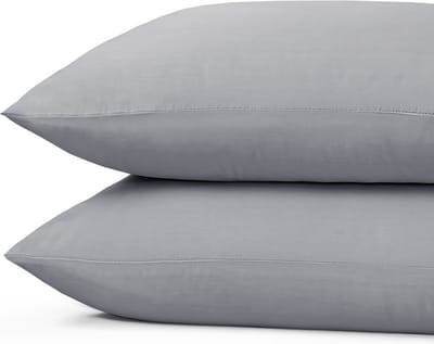 Princess Line Kussenslopen 100% Zachte Katoen - 60x70 cm - (set van 2 stuks) - Grijs