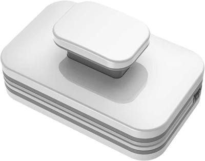 Magnetische Raamreiniger - Dubbelzijdig Glas - Ramen Zemen - Sterke Magneetkracht - 3-10mm Glasdikte - Grijs