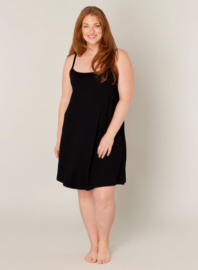 BASE LEVEL CURVY Alissa Tuniek - Black - maat 5(58/60)