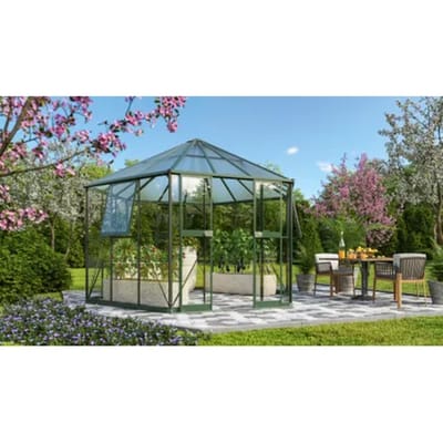 Vitavia Tuinkas Galaxis 9000 - Veiligheidsglas 6mm - Smaragd - 336x383x284cm