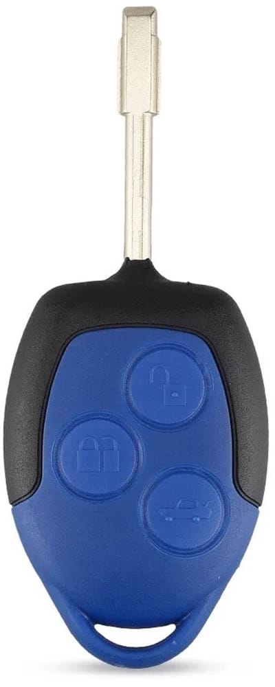 XEOD Autosleutelbehuizing - sleutelbehuizing auto - sleutel - Autosleutel 3 Knops / Geschikt voor: Ford