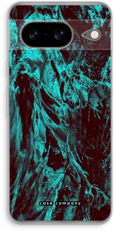 Case Company® - Hoesje geschikt voor Google Pixel 8 hoesje - Ice Age - Soft Cover Telefoonhoesje - Bescherming aan alle Kanten en Schermrand