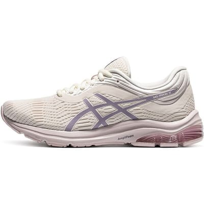 Asics Gel-Pulse 11 Comfortabele Veelzijdige Sport Ademend Duurzaam Lage Top Hardloopschoenen Dames sneaker Wit Paars 1012B138-100 39.5 white