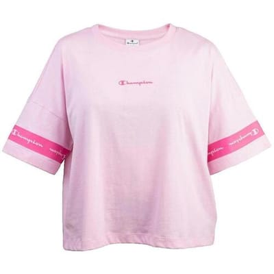 T-shirt Korte Mouw Champion T-shirt manches courtes rose