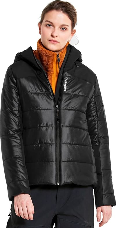 Didriksons Carolina Dames Winterjas 504457-060 - Kleur Zwart - Maat 38