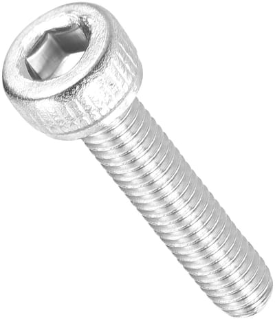 Set van 50 M3 Hex Socket Head Schroeven - 0.5 x 14mm Volledig Gewonden RVS 304 voor Elektrische Motor en 3D Printer, Roestvrij Staal