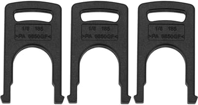 Dailygoods- U-clipklem 3 Stuks - Slangkoppeling - Hogedrukreiniger - Snelkoppelingsmechanisme - Ergonomisch Ontwerp - Duurzaam Materiaal