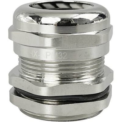 TRU COMPONENTS TC-10302848 Wartel M32 Messing (vernikkeld) Metaal 1 stuk(s)