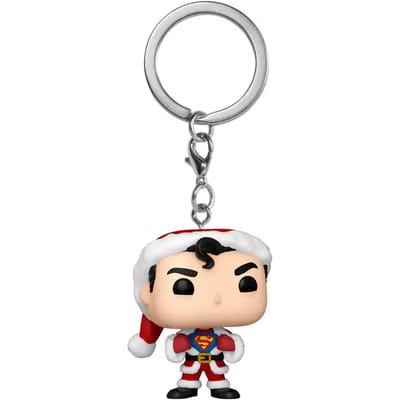 Sleutelhanger Funko Pocket Pop Dc Comics Holiday Superman Exclusive