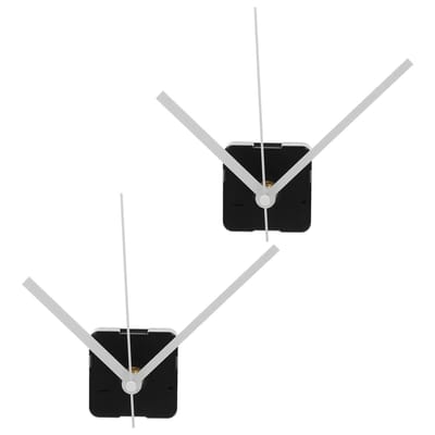 Dailygoods - Set van 2 Stille Kwartsuurwerken voor Doe-het-zelf