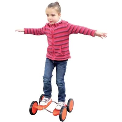 Kinder crankstel met 4 wielen Sporti