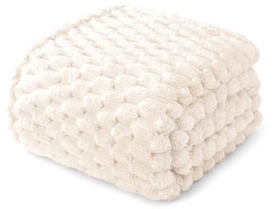 Zachte en Warme Knuffeldeken met 3D Jacquard Patroon - 220 x 240 cm
