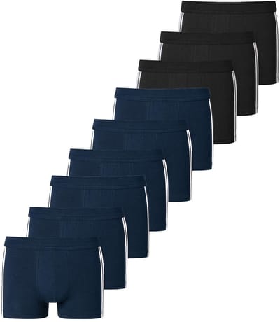 Schiesser Heren retro short / pant 9 pack 95/5 Stretch - Cotton