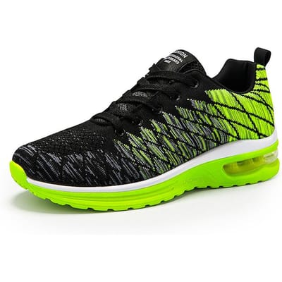MAEDEF Herenschoenen Zomer Ademend Klassieke Mode Hardloopsneakers voor Man Outdoor Licht Comfortabel Mesh Schoenen Wandelschoen 40 black