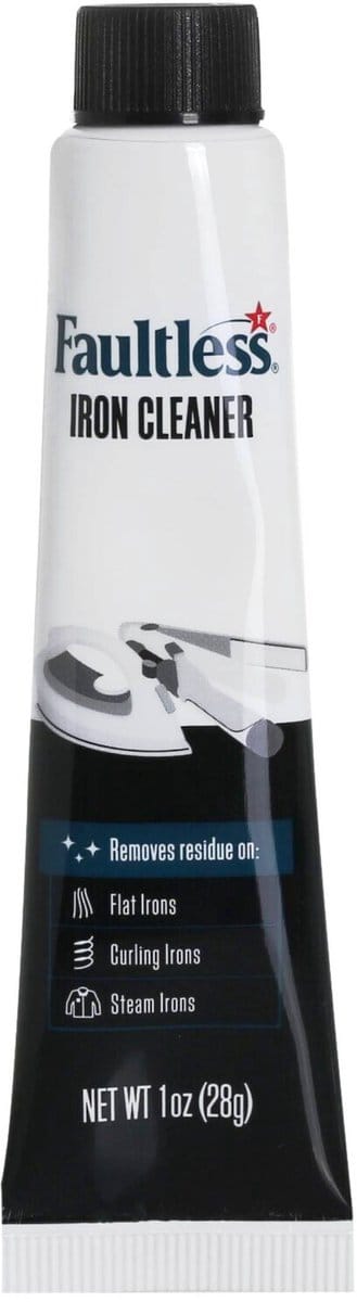 Faultless strijkijzer reiniger - 1 tube a 28g - Strijkboutreiniger - Boutschoon voor strijkzool - Strijkijzerreiniger stick in crème uitvoering