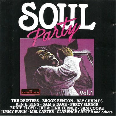 CD DIVERSEN - Soul Party Deel. 1 CD280 The Entertainer 1990 Niet-Japan Soul/Funk Gebruikt pink
