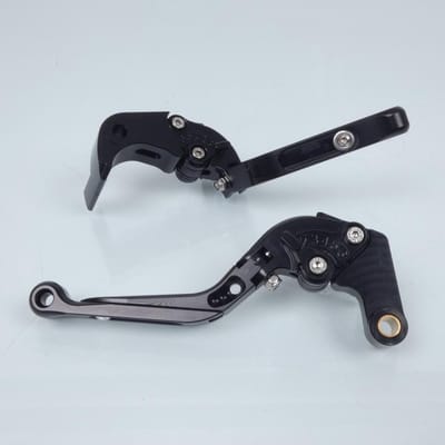 Levier Sifam pour moto BMW 1000 S Rr 2015 à 2019 alu CNC noir / paire Neuf