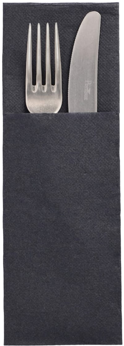 50 Servetten DAILY Collection 48 cm x 30 cm champagne met bestekvouw