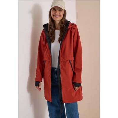 Softshell-jas met capuchon