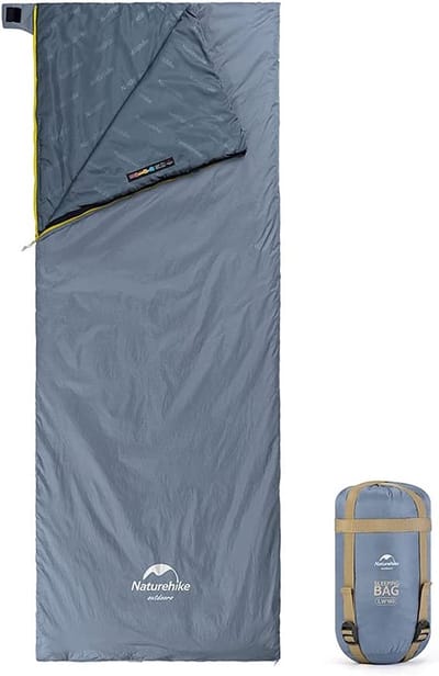 slaapzak / Premium Slaapzak Volwassenen & Kinderen - Warme 3-4 Seizoenen, Waterdichte Lichtgewicht Slaapzak voor Mannen, Vrouwen, Kamperen, Festivals & Buitenshuis met Compressiezak