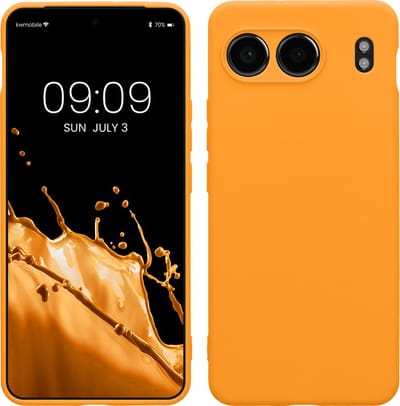 kwmobile telefoonhoesje geschikt voor OnePlus Nord 4 5G - Hoesje voor smartphone - Precisie camera uitsnede - In fruitig oranje