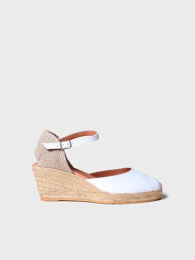 Gesloten leren espadrille | COSTA-5