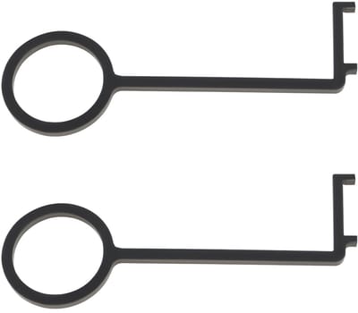 Cosensi- Timing Belt Controle Gauge - 2 Stuks - Duurzaam Metaal - Geschikt voor 1.2 PureTech THP/Vti/E-Vti - OE Vervangnummer G-0109-6/1643190080 - Eenvoudig in Gebruik - Tandriem