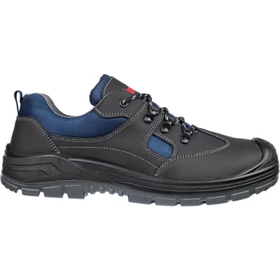 Footguard SAFE LOW 641880-43 Veiligheidsschoenen S3 Schoenmaat (EU): 43 Zwart, Blauw 1 stuk(s)