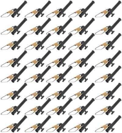Dailygoods- Zinklood Bulkverpakking van 40 Stuks - Schuifregelaars